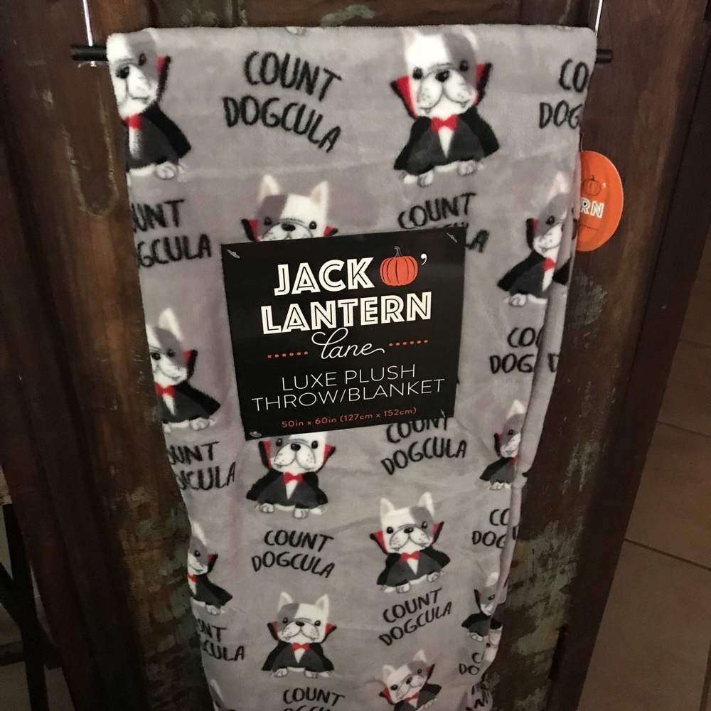Halloween throw blanket
